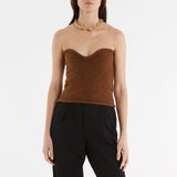 Collier X Eight en Laiton Doré