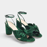 Sandales Camellia - Loeffler Randall - Cuir - Émeraude