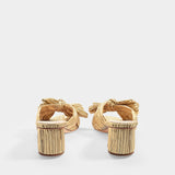 Sandales Emilia en Polyesther Doré