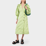 Sac Fonda en Cuir Vert