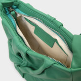 Sac Fonda en Cuir Vert