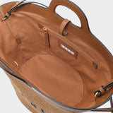 Cabas Tropicalia Small - Marni - Cuir - Raw Sienna