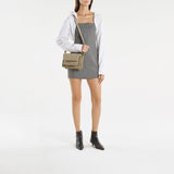 Sac Hobo Medium Trunk - Marni - Cuir - Gris