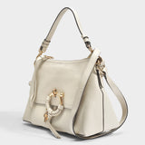 Sac Joan Hobo en Cuir Beige