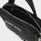 Sac Mini Madame en Toile Noire