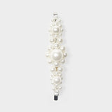 Barrette Flower Large - Simone Rocha - Perles - Beige