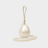 Pochette Micro Egg - Simone Rocha - Blanc Perle