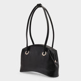 Sac Circle Brot en Cuir Noir