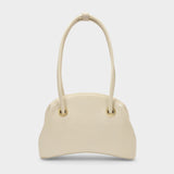 Sac Circle Brot en Cuir Beige