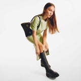 Sac Circle Brot en Cuir Noir