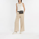 Sac Hobo Pecan Brot - Osoi - Cuir - Noir