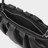 Sac Bean Convertible en Cuir Noir