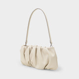 Sac Hobo Bean Convertible - Staud - Cuir - Crème