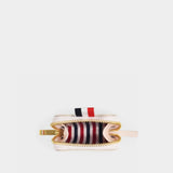 Porte-Monnaie Zippé en Cuir Rose