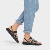 Bottines Aj1018 - Toga Pulla - Cuir - Noir