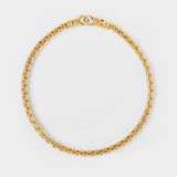 Bracelet Venetian Single en Argent Doré