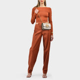 Sac Hobo Eleanor Small - Tory Burch - Cuir - New Cream