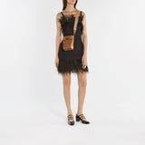 Sac Hobo Lee Radziwill - Tory Burch - Cuir - Œil De Tigre