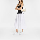 Sac à bandoulière Eleanor Clutch - Tory Burch - Cuir - Beige