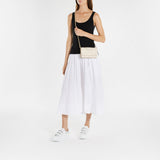 Sac à bandoulière Fleming Soft Chain - Tory Burch - Cuir - Beige
