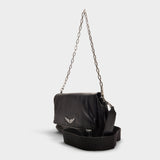 Sac Hobo Rocky - Zadig & Voltaire - Cuir - Noir