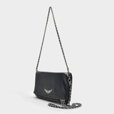 Sac Hobo Rock - Zadig & Voltaire - Cuir - Noir