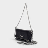 Sac Hobo Rock Nano - Zadig & Voltaire - Cuir - Noir