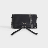 Sac Rock Nano en Cuir Noir