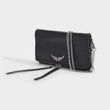 Sac Hobo Rock - Zadig & Voltaire - Cuir - Noir