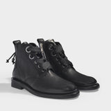 Bottines Laureen Roma en Cuir Noir