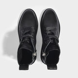 Bottines Laureen Roma en Cuir Noir