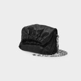 Sac Hobo Rockyssime Xs - Zadig & Voltaire - Cuir - Noir
