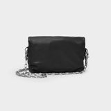 Sac Hobo Rockyssime Xs - Zadig & Voltaire - Cuir - Noir