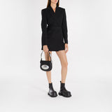 Sac Hobo Dome Small - Alexander Wang - Cuir - Noir