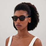 Lunettes De Soleil - Saint Laurent - Acétate - Havana