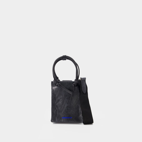 Sac À Bandoulière - Ader Error - Cuir - Noir