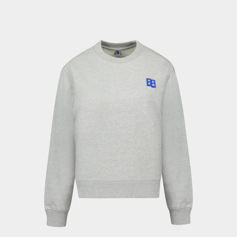 Sweatshirt 01 TRS Tag - Ader Error - Coton - Gris
