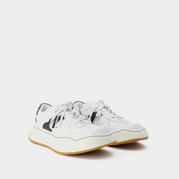 Sneakers Log; BAUS - Ader Error - Cuir - Blanc