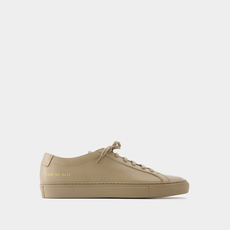 Sneakers Original Achilles Low - COMMON PROJECTS - Cuir - Coffee