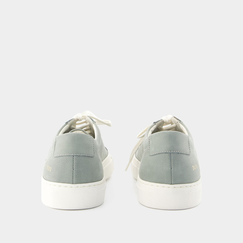 Sneakers Contrast Achilles - COMMON PROJECTS - Cuir - Vert