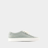 Sneakers Contrast Achilles - COMMON PROJECTS - Cuir - Vert