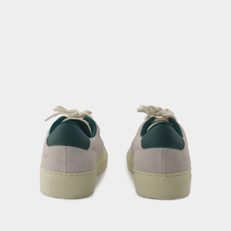 Sneakers Tennis Pro - COMMON PROJECTS - Cuir - Vert