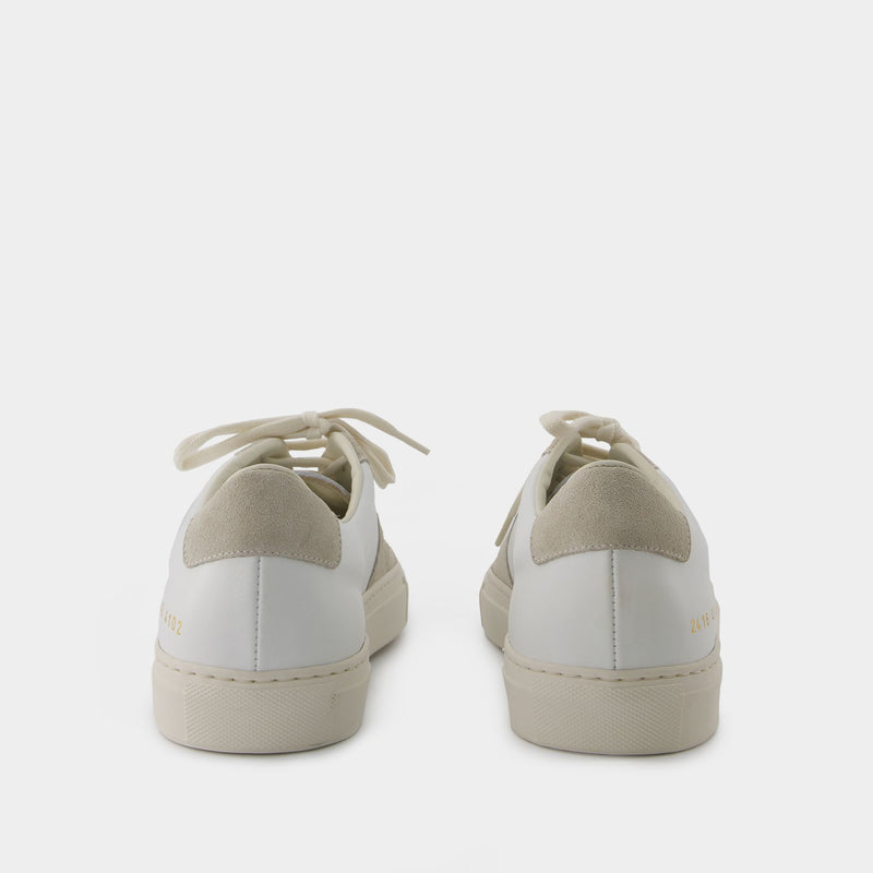 Sneakers Bball Duo - COMMON PROJECTS - Cuir - Blanc
