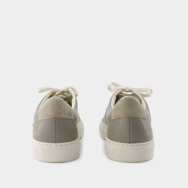 Sneakers Bball Duo - COMMON PROJECTS - Cuir - Gris