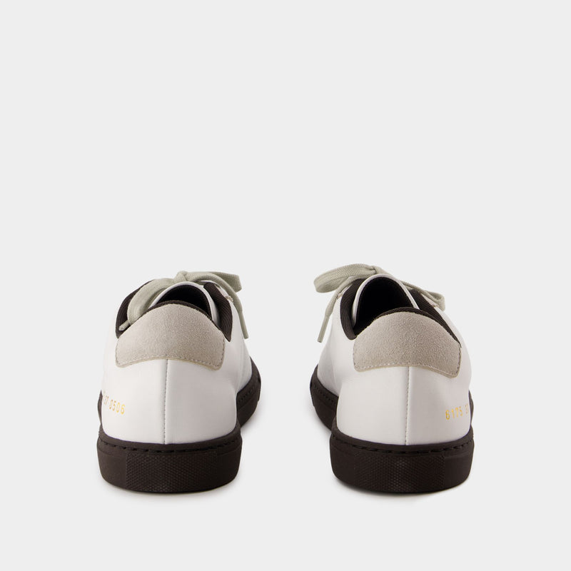 Sneakers Field Trainer - COMMON PROJECTS - Cuir - Blanc