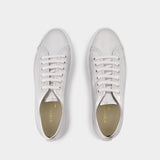 Sneakers Tournament Super Shiny - COMMON PROJECTS - Cuir - Argenté