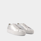 Sneakers Tournament Super Shiny - COMMON PROJECTS - Cuir - Argenté