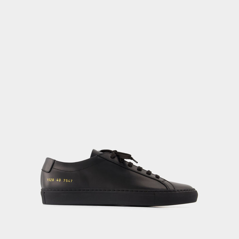 Sneakers Original Achilles Low - COMMON PROJECTS - Cuir - Noir