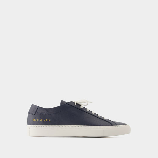 Sneakers Achilles Contrast Bumpy - COMMON PROJECTS - Cuir - Bleu