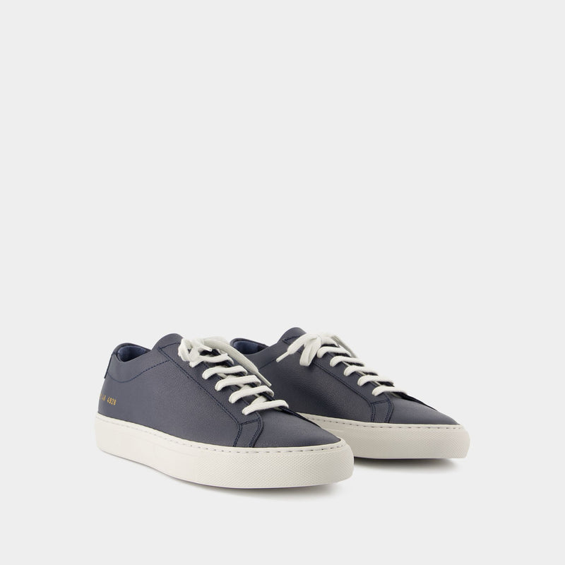 Sneakers Achilles Contrast Bumpy - COMMON PROJECTS - Cuir - Bleu